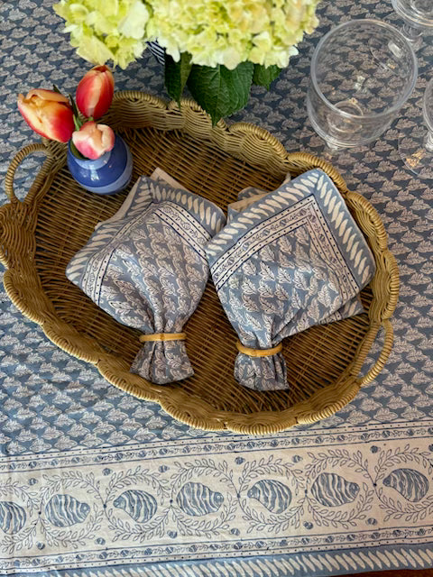 Oyster Border Tablecloth