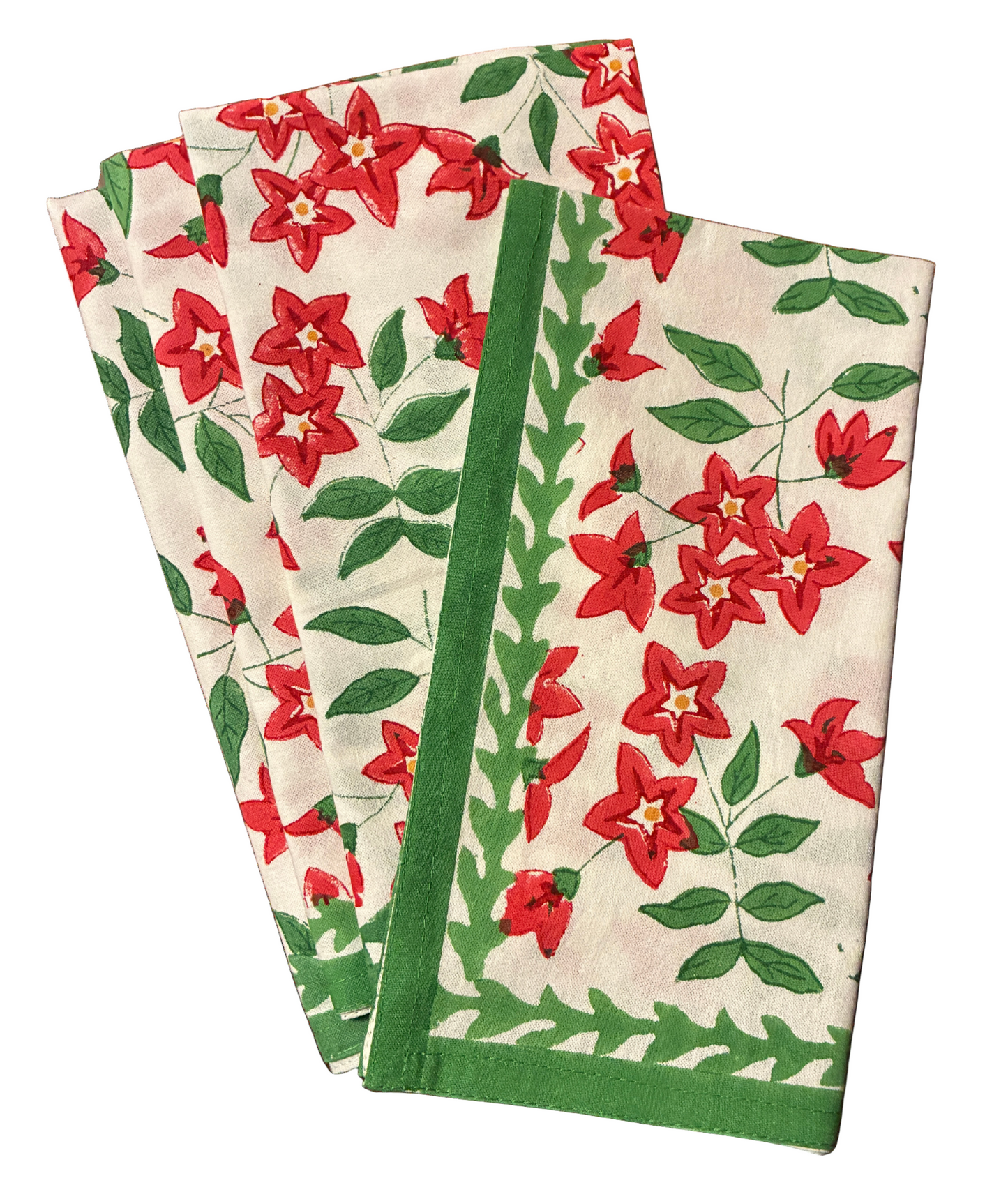 Fleur de Pomme de Terre - Red Napkins