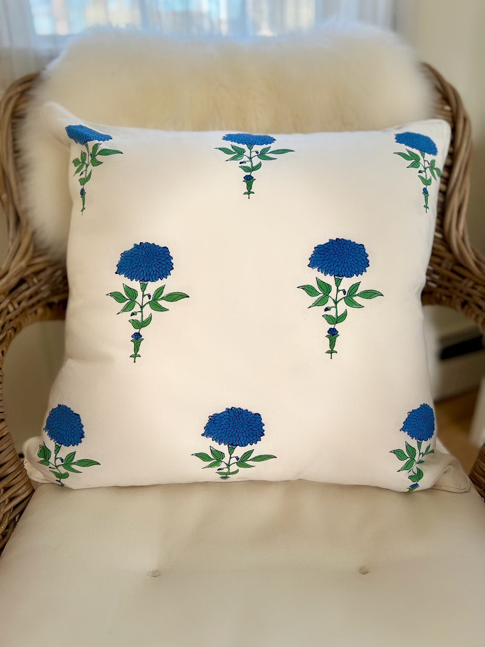 Throw Pillow - Zinnia