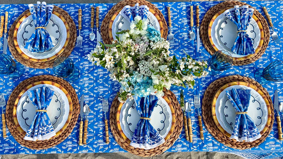 Starboard and Co. Block Print Linens