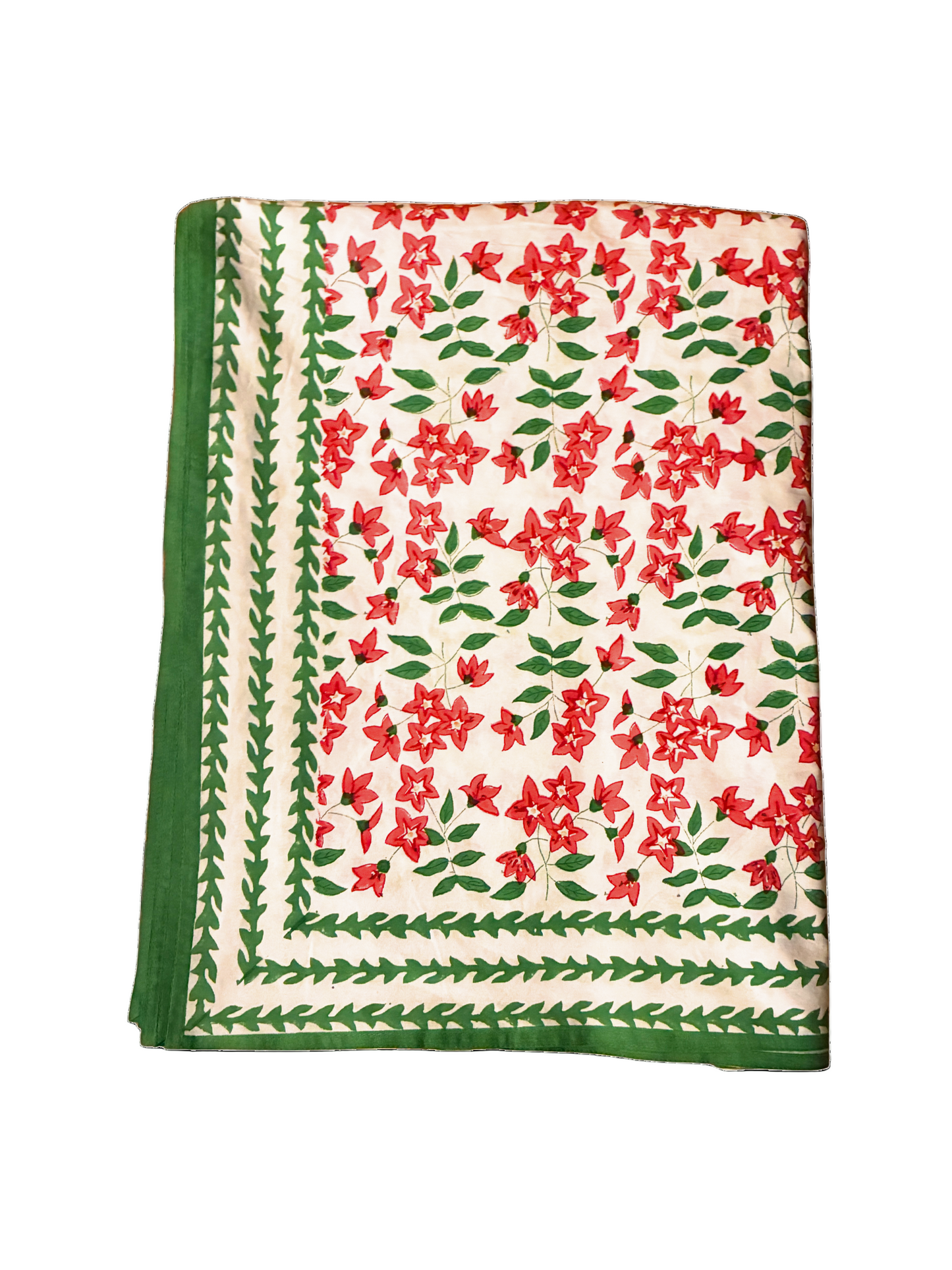Fleur de Pomme de Terre - Red Tablecloth